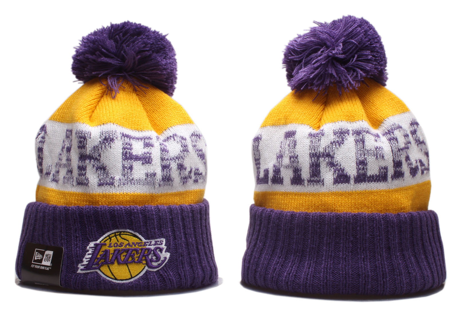 2020 NBA Los Angeles Lakers 2 Beanies